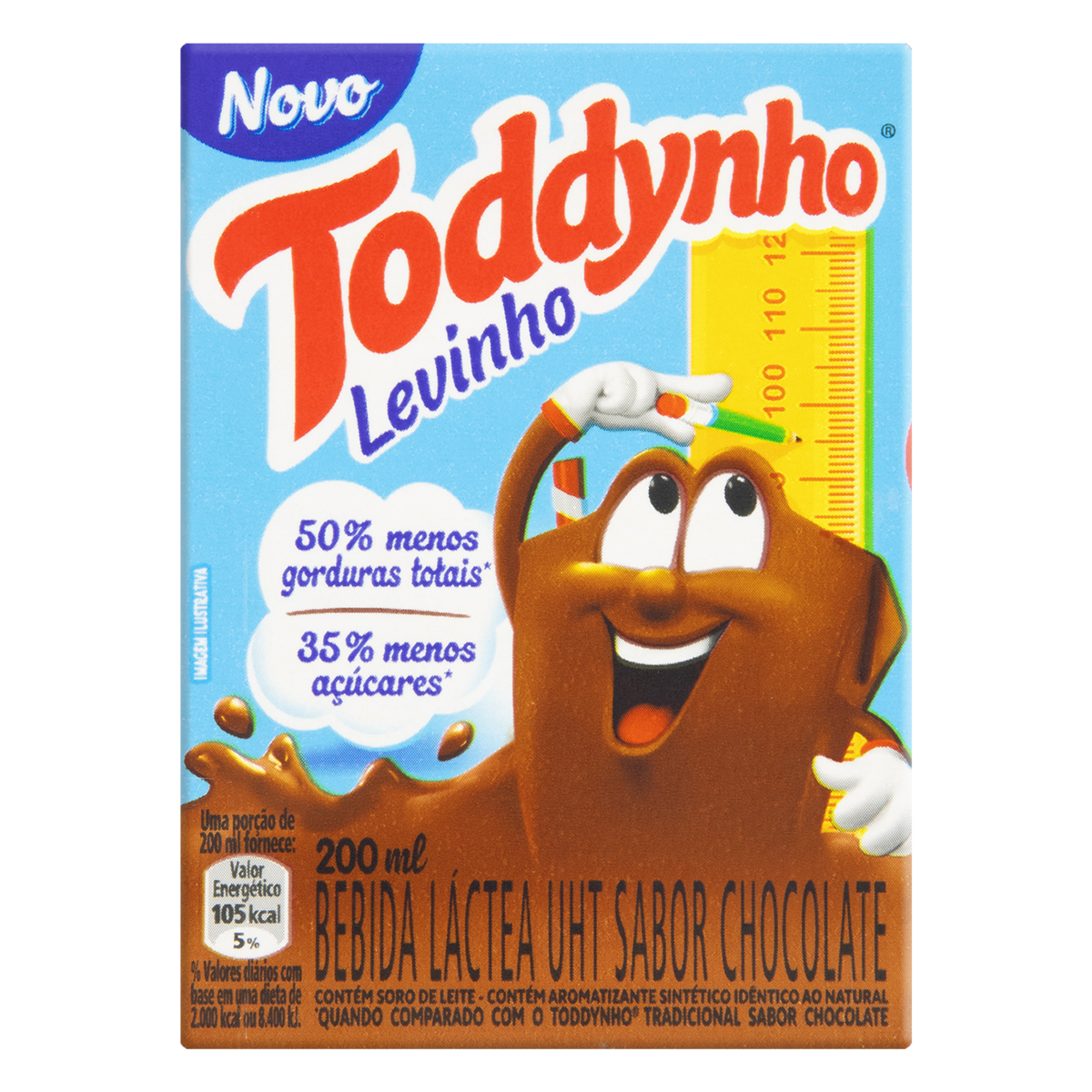 Toddynho Bebida Lactéa sabor Chocolate - Chocolate Milk