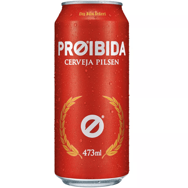 imagem de CERV PROIBIDA 10 PILSEN  LATA 473 ML