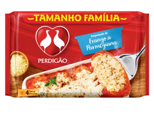 imagem de EMPANADO DE FRANGO A PARMEGIANA PERDIGAO 800G