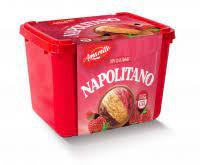 imagem de SORVETE AMARETTO NAPOLITANO 380ML