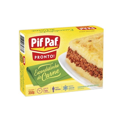 imagem de ESCONDIDINHO DE CARNE MOIDA PIF PAF 350G