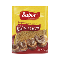 imagem de TEMPERO P CARNE CHURRASC SABOR SACHE 500G