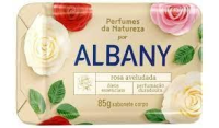 imagem de SAB ALBANY PERF DA NATUREZA ROSA AVELUDADA 85G