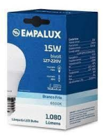 imagem de LAMP EMPALUX BRANCA LED A60 BIV 15W