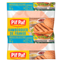 imagem de BIFE HAMBURGUER FRANGO PIF PAF 56G