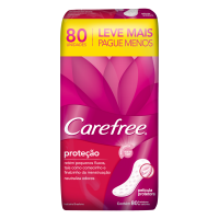 imagem de ABS PROT DIARIO CAREFREE  LV+  PAG- 80UN