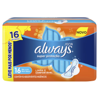 imagem de ABS ALWAYS SUPER PROTECAO SECA 16UN