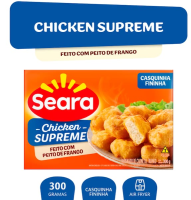 imagem de EMPANADO CHICKEN SUPREME SEARA 300G