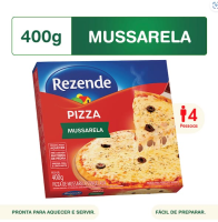 imagem de PIZZA MUSSARELA REZENDE 400G