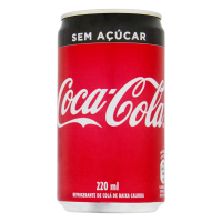 imagem de REF COCA COLA LATA ZERO 220ML