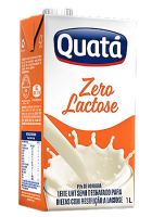 imagem de LEITE SEMIDESNATADO ZERO LACTOSE QUATA 1L