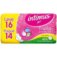 imagem de ABS INTIMUS GEL SECO C ABAS 16UN