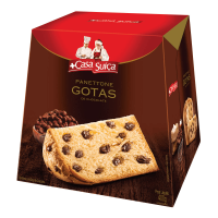 imagem de PANETTONE GOTAS DE CHOCOLATE CASA SUICA 400G