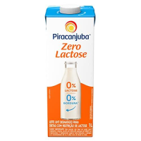 imagem de LEITE DESNATADO ZERO LACTOSE PIRACANJUBA 1L