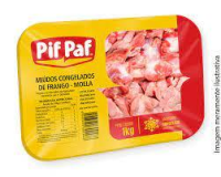 imagem de MOELA DE FRANGO PIF PAF BANDEJA 1KG