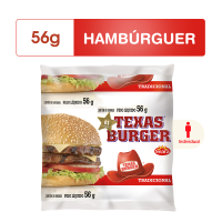 imagem de BIFE HAMBURGUER BOVINO TEXAS BURGER 56G