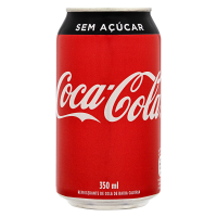 imagem de REF COCA COLA ZERO LATA 350ML