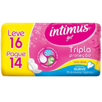 imagem de ABS INTIMUS GEL SUAVE C  ABAS 16UN